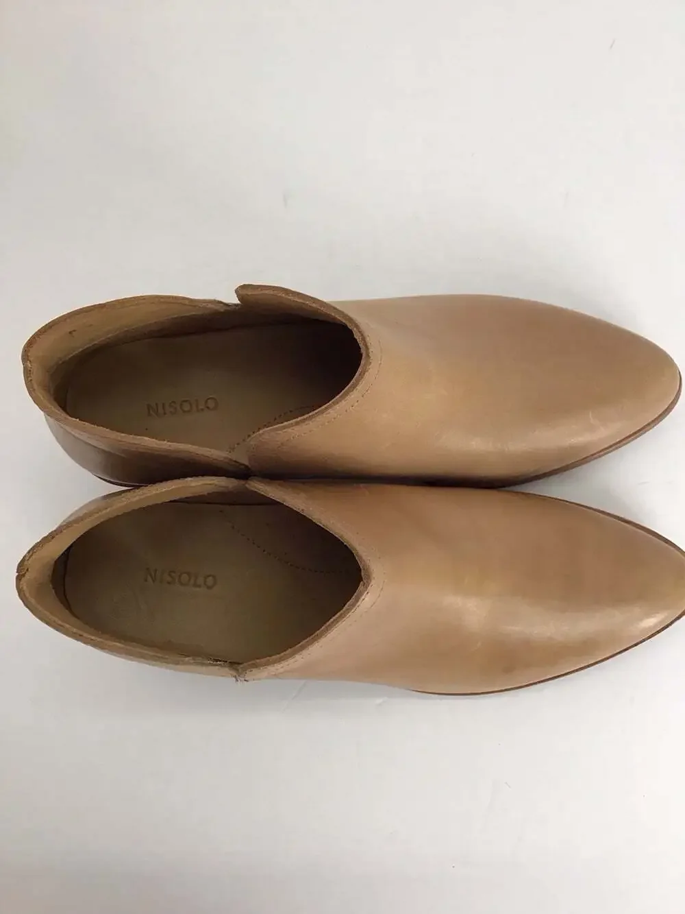 Nisolo NWOT Mia Everyday 100% Leather Ankle Bootie Women’s Almond Tan Size 7